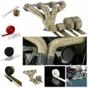Car Modification Insulation Belt Motorcycle Exhaust Pipe Insulation Cotton Heat Resisting Cloth Titanium