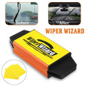 Universal Yellow Car Windshield Wiper Wizard Blade Restorer Repair Brush 20*15*6cm Opp Lite