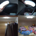 Magnet Light for Car Wardrobe Indoor Ceiling Lights Smart Touch Home Decoration Lamp white
