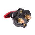 12-24V Battery Power Disconnect Insulation Switch 750A High Power Battery Battery Switch Power Off Switch Black + red
