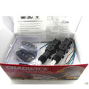 24V Electronic Car Truck Central Remote Control Locking Door Anti-theft Lock black