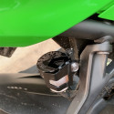 Motorcycle Modified Oil Can Protective Cover Rear Brake Pump Fluid Reservoir Guard Protector Cover for KAWASAKI NINJA400/300/65
