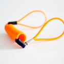 Wire Rope Spring Retractable Colorful Rubber Coating Portable Safety Elastic Motorcycle Helmet Anti-theft Rope 1.2Meter blue