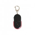 Wireless Anti-Lost Alarm Key Finder Locator Key Chain Whistle Sound LED Light 53*29*11mm blue