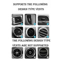Gravity Car Phone Mount Universal Clip Grip Air Vent Car Cell Phone Holder for iPhone Xs/X / 8/8 Plus / 7/7 Plus/Samsung Galaxy