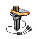 Car MP3 Player Multi-function Car Cigarette Lighter Socket Car Charger Bluetooth 5.0 Receiver FM Transmitter Car Accessories go