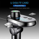 Car MP3 Player Multi-function Car Cigarette Lighter Socket Car Charger Bluetooth 5.0 Receiver FM Transmitter Car Accessories go