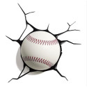 3D Car Styling Waterproof Self-adhesive Removable Car Sticker Scratch Cover Decal Auto Decoration baseball