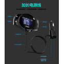 Bluetooth Charger Car FM Modulator Stereo AUTO MP3 Player Audio Adapter FM Transmitter Quick Charger Support U Disk English pac