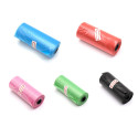 15pcs/Roll Plastic Garbage Bag Rubbish Bags Special for Baby Diapers Abandoned Pink