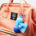 15pcs/Roll Plastic Garbage Bag Rubbish Bags Special for Baby Diapers Abandoned Pink