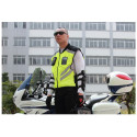 Motorcycle Riding Reflective Vest Team Uniform Fluorescent Safety Jacket M