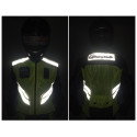 Motorcycle Riding Reflective Vest Team Uniform Fluorescent Safety Jacket M