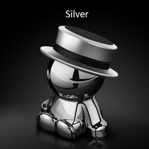 360° Magnetic Car Mount Holder Stand Dashboard for Cell Phone GPS Universal Style-A Silver