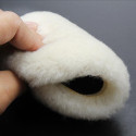 1Pcs Wool Buffing Pad Wax Polishing Buffer Car Polisher Ball Kit with Magic Sticker for Polishing Cream-NA1B