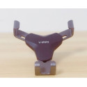 Universal Gravity Car Mount Holder Stand Air Vent Cradle for Mobile Cell Phone gray