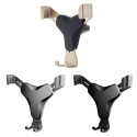 Universal Gravity Car Mount Holder Stand Air Vent Cradle for Mobile Cell Phone gray