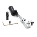 Vehicle Refit Device Turbo Sound Muffler Turbo Whistle Exhaust Pipe Sounder Motorcycle Sound Imitator Caliber: 1.9cm black