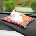 Car Ornaments Cute Simulation Sleeping Cats Decoration Automobiles Lovely Plush Kittens Doll Toy Sleeping cat B