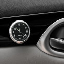 Car Ornament Automotive Clock Auto Watch Automobiles Interior Decoration Stick-On Clock Ornaments Accessories Fluorescent black