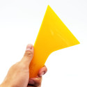 Vinyl Film Wrapping Scraper Tools Window Wrapping Film Squeegee Scraper Car Styling Stickers Accessories Orange_AP3543