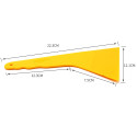 Vinyl Film Wrapping Scraper Tools Window Wrapping Film Squeegee Scraper Car Styling Stickers Accessories Orange_AP3543