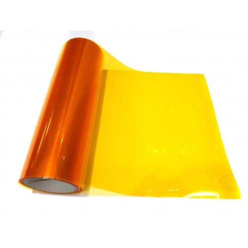 Auto Car Headlight Taillight Tint Vinyl Film Fog Light Protector Sticker OrangeI0K1