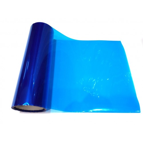 Auto Car Headlight Taillight Tint Vinyl Film Fog Light Protector Sticker Dark blue6NJR