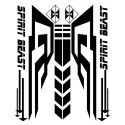 Reflective 3D Motorcycle Sticker Fuel Oil Tank Pad Decal Protector Cover Black Sliver Universal for Yamaha etc white_B