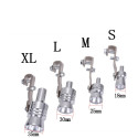Vehicle Refit Device Turbo Sound Muffler Turbo Whistle Exhaust Pipe Sounder Motorcycle Sound Imitator Caliber: 1.9cm red