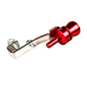 Vehicle Refit Device Turbo Sound Muffler Turbo Whistle Exhaust Pipe Sounder Motorcycle Sound Imitator Caliber: 1.9cm red
