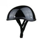 Unisex Professional Motorcycle Half Helmet Hat Cap for Harley Chopper Bobber Matte black