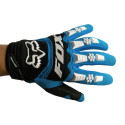 Full Finger Motorcycle Gloves Leather Fabric Wear-resistant Motorbike Guantes Gloves white_XL