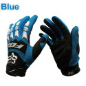 Full Finger Motorcycle Gloves Leather Fabric Wear-resistant Motorbike Guantes Gloves white_XL