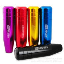 Universal 13cm/17cm Length Manual Car Gear Shift Knob Aluminium Alloy Racing Mugen Shift Knob Red 130mm