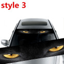 3D Transparent Car Front Windscreen Windshield Window Decal Vinyl Sticker Style 2