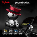 360° Magnetic Car Mount Holder Stand Dashboard for Cell Phone GPS Universal Style-B Silver