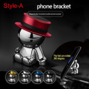 360° Magnetic Car Mount Holder Stand Dashboard for Cell Phone GPS Universal Style-B Silver
