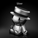 360° Magnetic Car Mount Holder Stand Dashboard for Cell Phone GPS Universal Style-B Silver