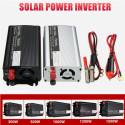 Solar Power Inverter 300-1500W Peak 12V DC To 230V AC Modified Sine Converter Silver