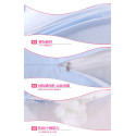 Multifunctional Pregnancy Pillow Comfortable U-Shape Cushion for Side Sleeping (Detachable & Washable) Pink
