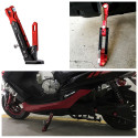 Motorcycle Aluminum Alloy Adjustable Side Tripod Holder Fall Protect Kit red