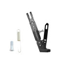 Motorcycle Aluminum Alloy Adjustable Side Tripod Holder Fall Protect Kit red