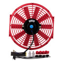 12" 12V Universal Car High Power Pull Racing Electric Radiator Engine Cooling Fan blue