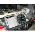 12" 12V Universal Car High Power Pull Racing Electric Radiator Engine Cooling Fan blue