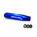 Universal 13cm/17cm Length Manual Car Gear Shift Knob Aluminium Alloy Racing Mugen Shift Knob Purple 170mm
