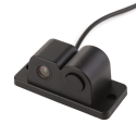 2 In 1 Camera with Parking Sensor Kit Autos Reversing Rearview Backup Parking Camera Black