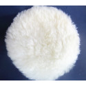 1Pcs Wool Buffing Pad Wax Polishing Buffer Car Polisher Ball Kit with Magic Sticker for Polishing CreamN5QH