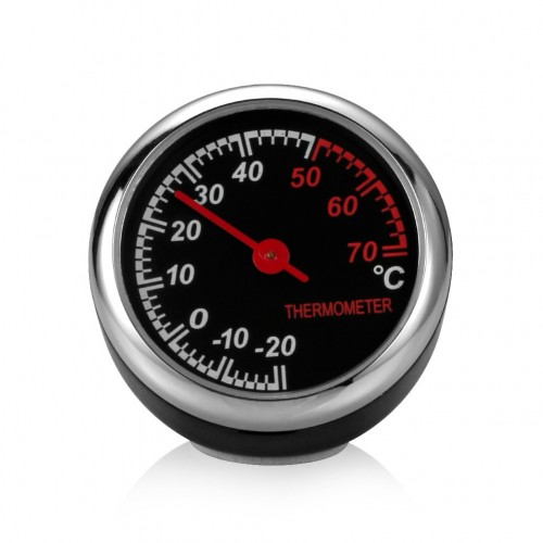Mini Car Automobile Digital Clock Auto Watch Automotive Thermometer Hygrometer Decoration Ornament ClockXSOH