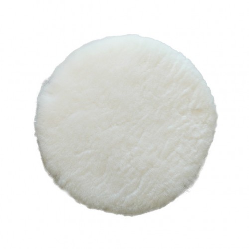1Pcs Wool Buffing Pad Wax Polishing Buffer Car Polisher Ball Kit with Magic Sticker for Polishing CreamLFXT